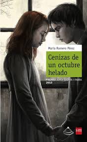 librosfelicesB's tweet photo. Nos encanta la portada de esta novela juvenil "Cenizas de un octubre helado" su autora María Romero la escribió con 16 años. @comunicacionsm https://t.co/as4aGY8pWe