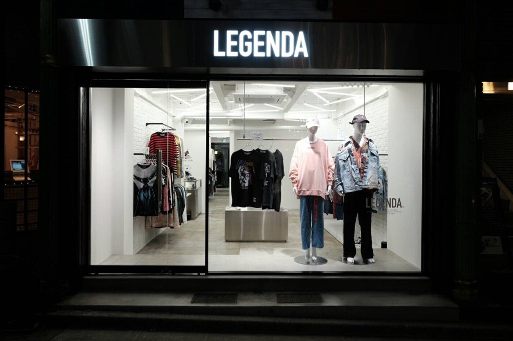 LEGENDA HARAJUKU FLAGSHIP STORE 4.7(fri) 11:00 open 