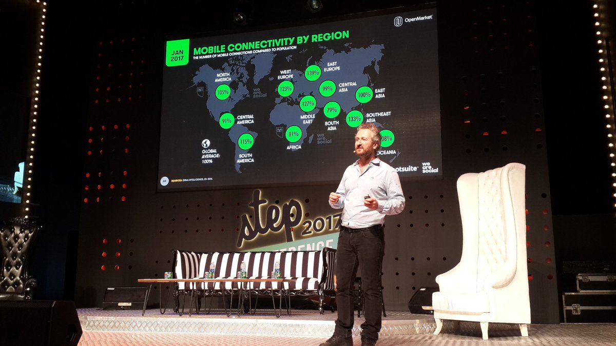 prodigicorp's tweet image. "Making Meaningful Mobile Moments for Millennials"
Oisin Lunny (OpenMarket) #step2017