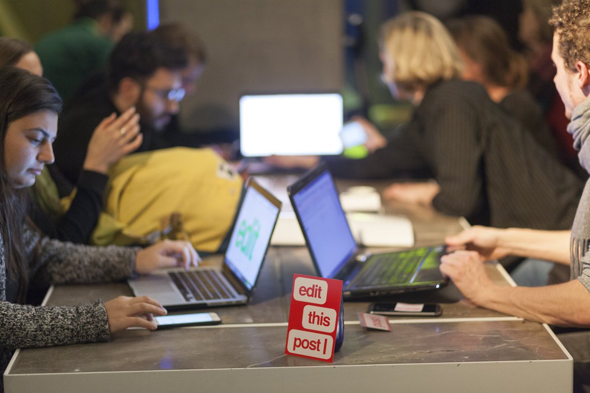 Schrijvers opgelet! Schrijf zaterdag mee met Edit this Post! Collaboratief recenseren op MFF Groningen. Info:  bit.ly/2nGXC0Y