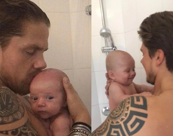 weekbladweekend's tweet photo. Baby André verandert 'zo snel' volgens @AndreH6Jr https://t.co/9kSqdhutAo #weekbladweekend #andrehazes #andreIII #andrehazesIII https://t.co/PBQE9XYSMs