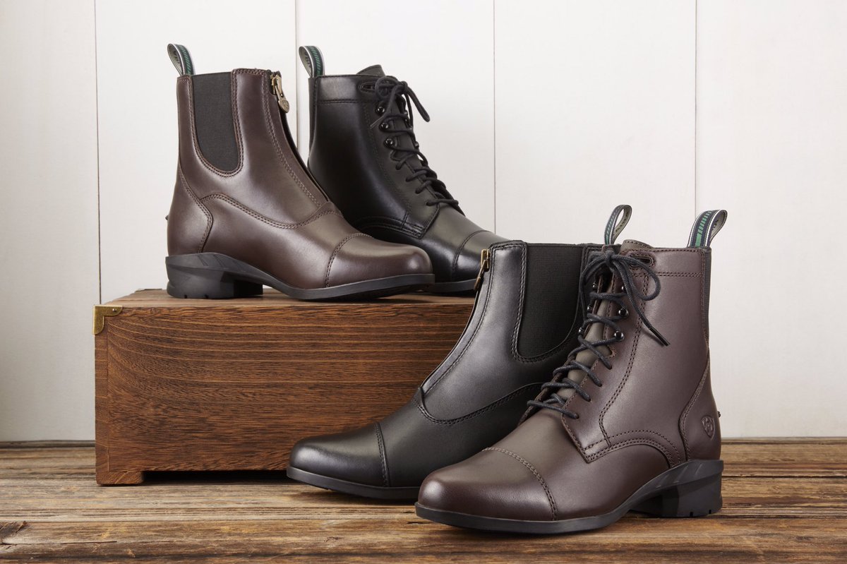 EquineHour's tweet image. COMPETITION GIVEAWAY
RT &amp;amp; Follow @AriatEurope for a chance to WIN a pair of The Heritage IV Paddock Boots! 
Draw Sunday 8-9pm at #EquineHour