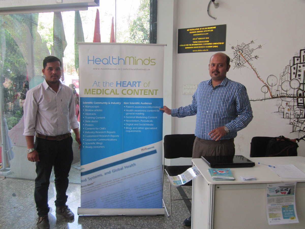 Our team in IAOMR @DayanandSagarDental College
#Healthminds