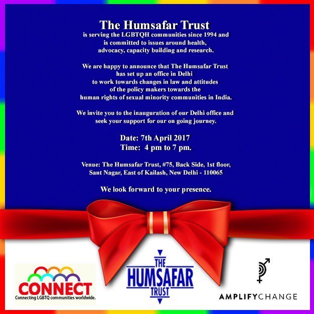 ourtweetpage's tweet photo. The Humsafar Trust office now in Delhi Too!!!! 
https://t.co/Z0Sn7OJfUj https://t.co/W63kyddnuZ