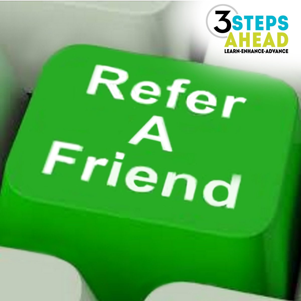 Share the news and refer your friends for the 'Scientific Writing Course' to avail 10 % discount.
3stepsahead.in