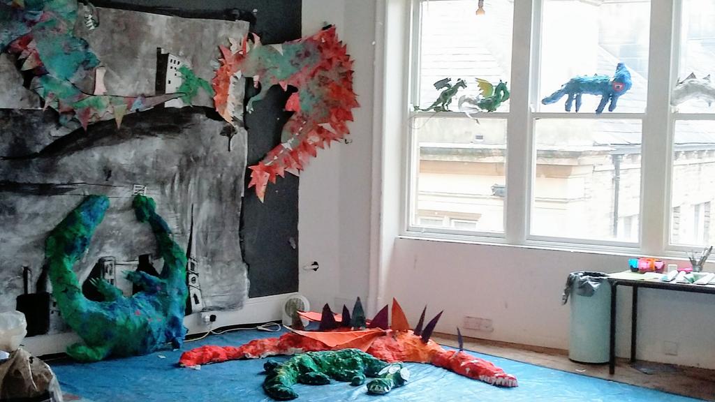 artinholmfirth's tweet photo. View into our studio today!@cr8tivekirklees @ArtYorkshire if you haven't been to our studio @TheByramArcade yet now's a good time to visit! https://t.co/kLUuKk9Fj1