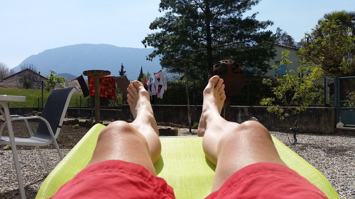 Busy morning with Loulou preping for paint. We deserve an hour