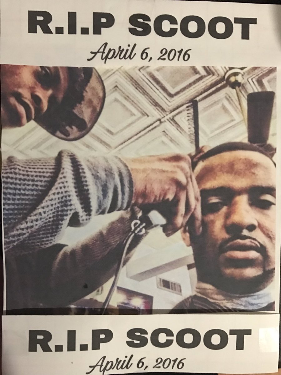 OgThaStreetKid's tweet photo. #LongLiveScoot Rest In Paradise To A Dope Barber, Lyricist, My Bro My Potna My Dawg! 😔🙏🏾🌨💯✅ https://t.co/0FHJNXFVIo
