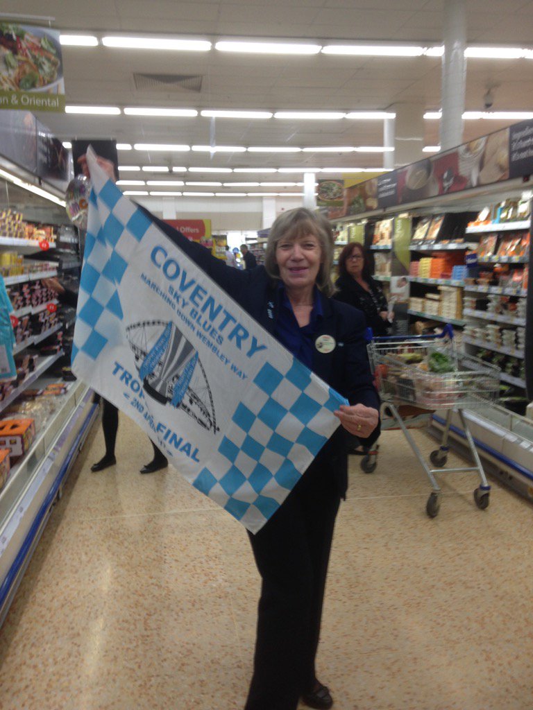 Well done Coventry colleagues getting involved with the celebration at Tesco Cannon Park