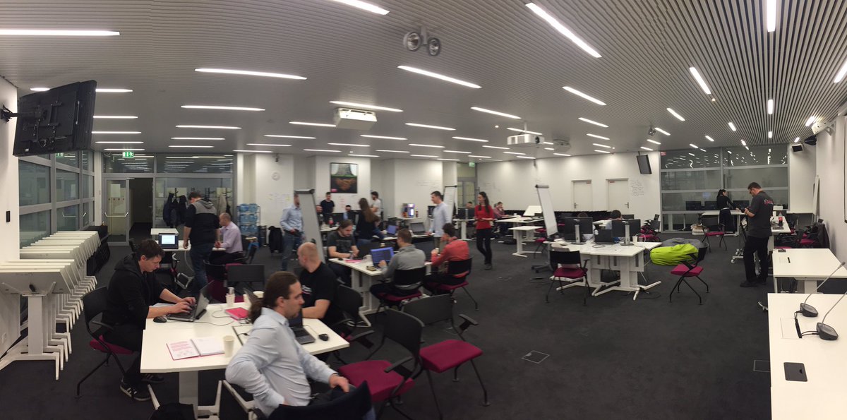 tsystems_sk's tweet photo. #hackers gonna #hack . Very first internal hackathon within #TSSK https://t.co/0TBgdmy9S1