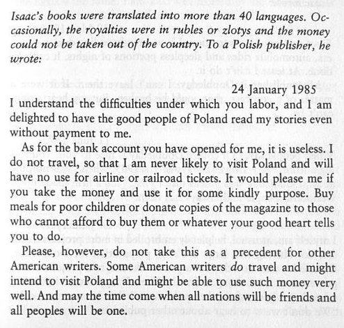 LettersOfNote's tweet image. Isaac Asimov died 25 years ago today. He was a good egg.