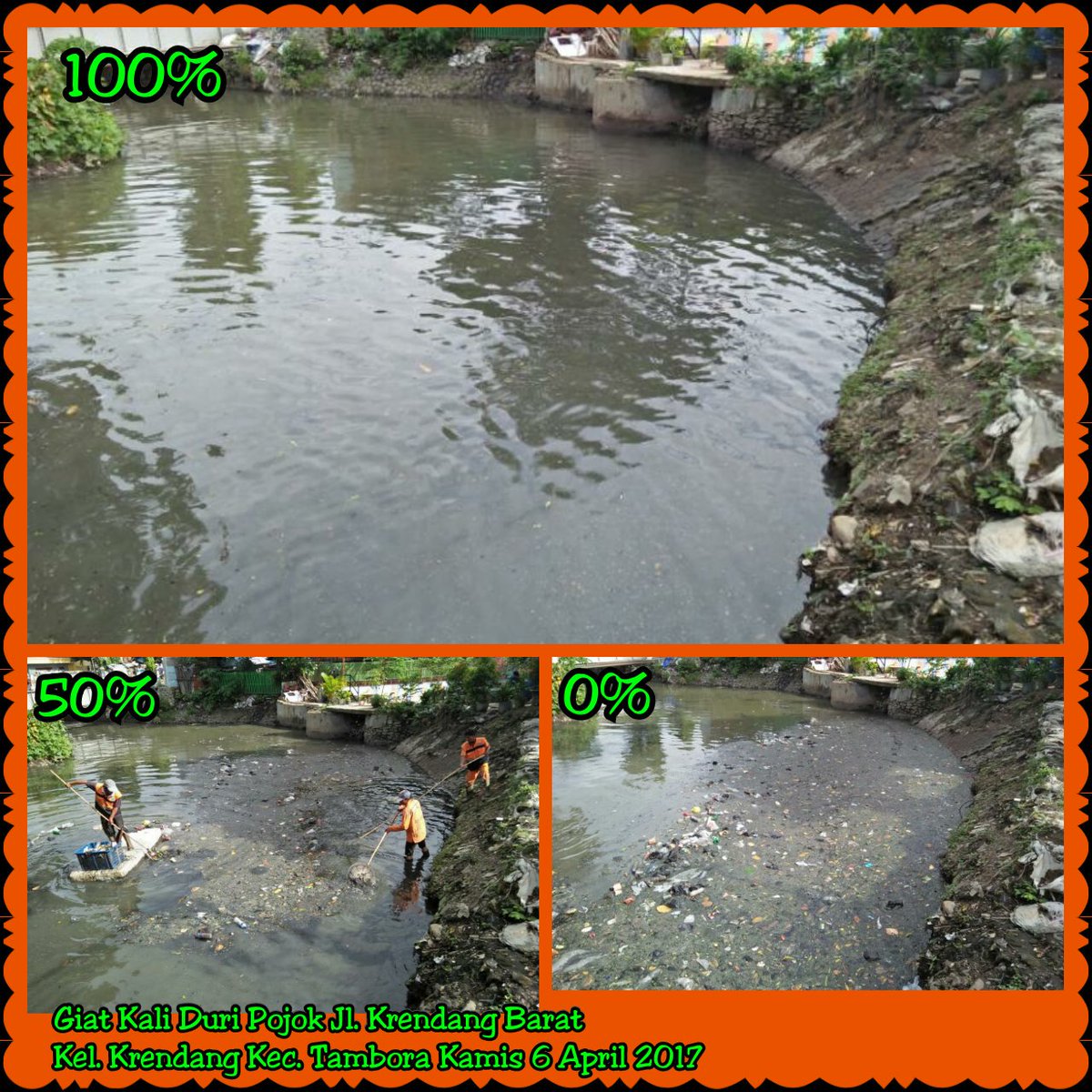 upkBaTambora's tweet photo. Giat sterilisasi sampah kali Duri Pojok
#DinasLingkunganHidup
#BebasSampah2020
#PasukanOrangeLH
#Pesan2017 https://t.co/i4ab3Kfllt