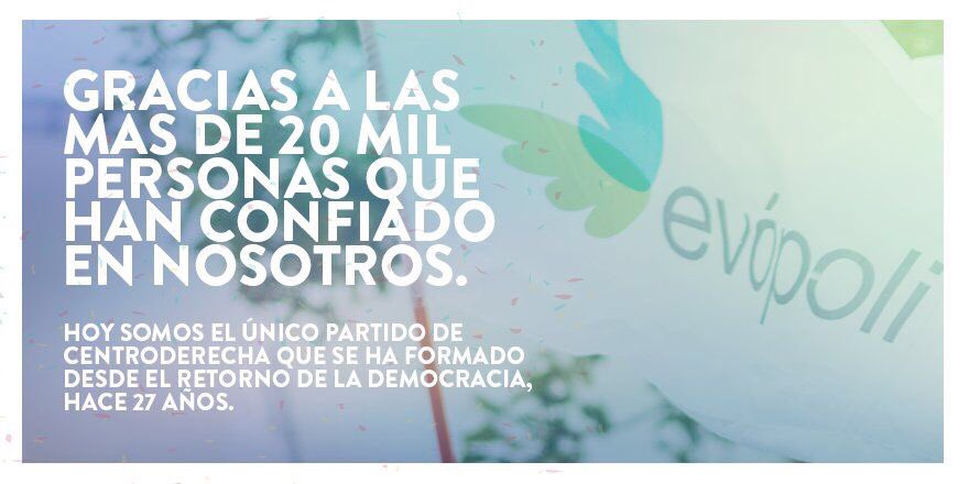 rcorbal's tweet image. @evopoli es la alternativa moderna, inclusiva, que busca oxigenar la #política buscando crecimiento económico #justicia #includion #eficient