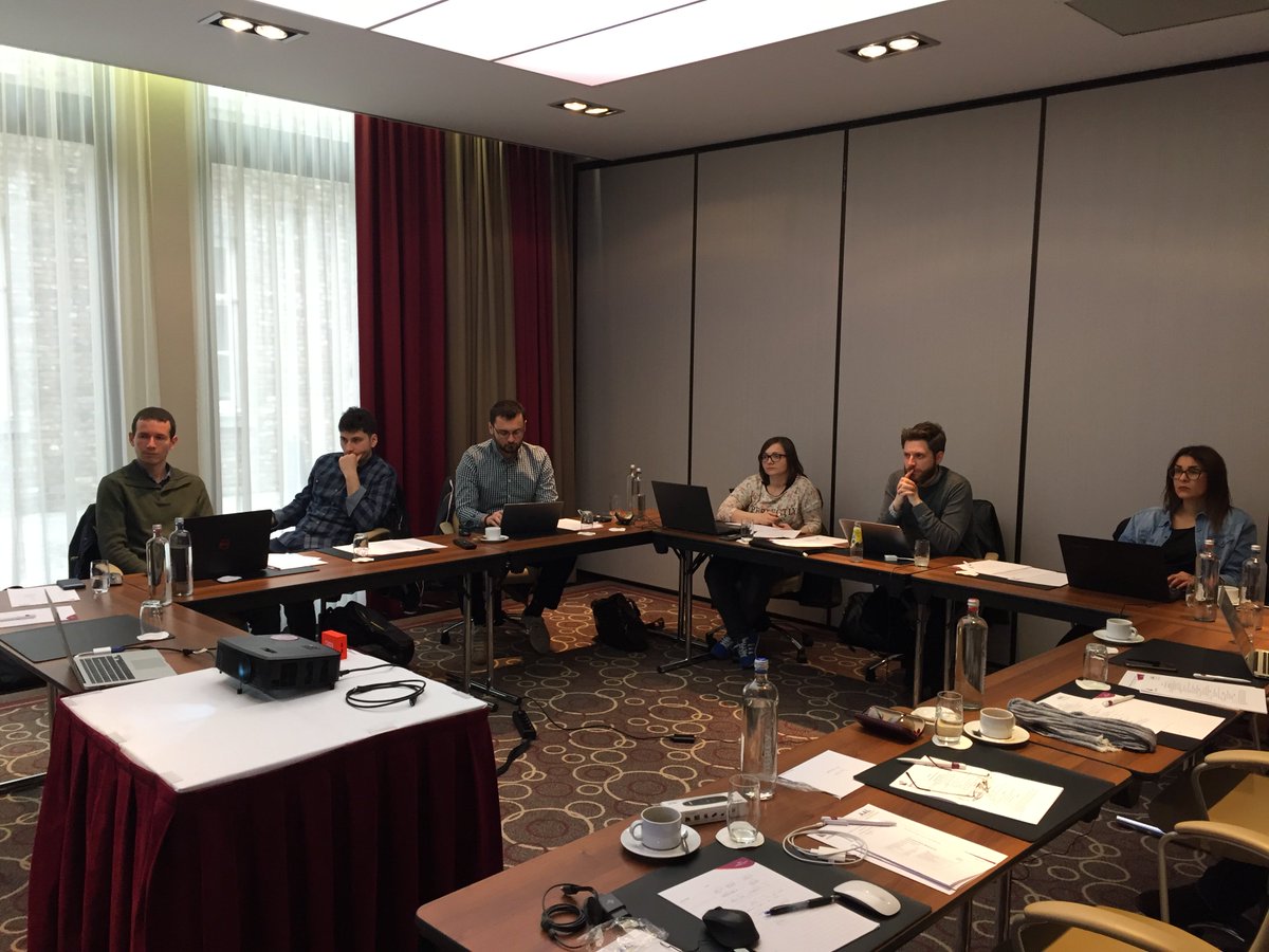 seniortvaal's tweet photo. 3rd SENIOR-TV Consortium meeting in #Maastricht #productive https://t.co/PjO9S9SFWX