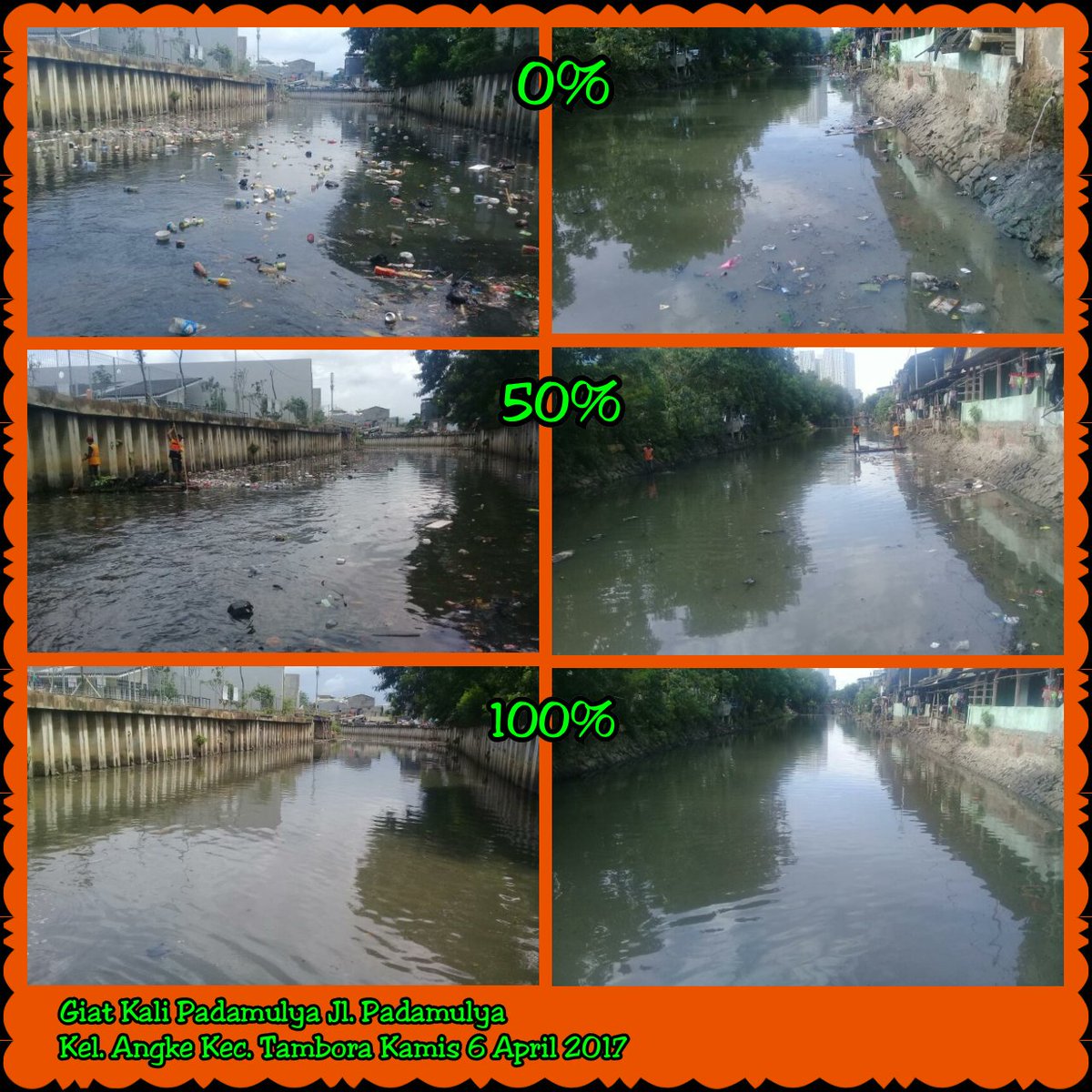 upkBaTambora's tweet photo. Giat sterilisasi sampah kali Padamulya
#DinasLingkunganHidup
#BebasSampah2020
#PasukanOrangeLH
#Pesan2017 https://t.co/16E6ZfNFd8