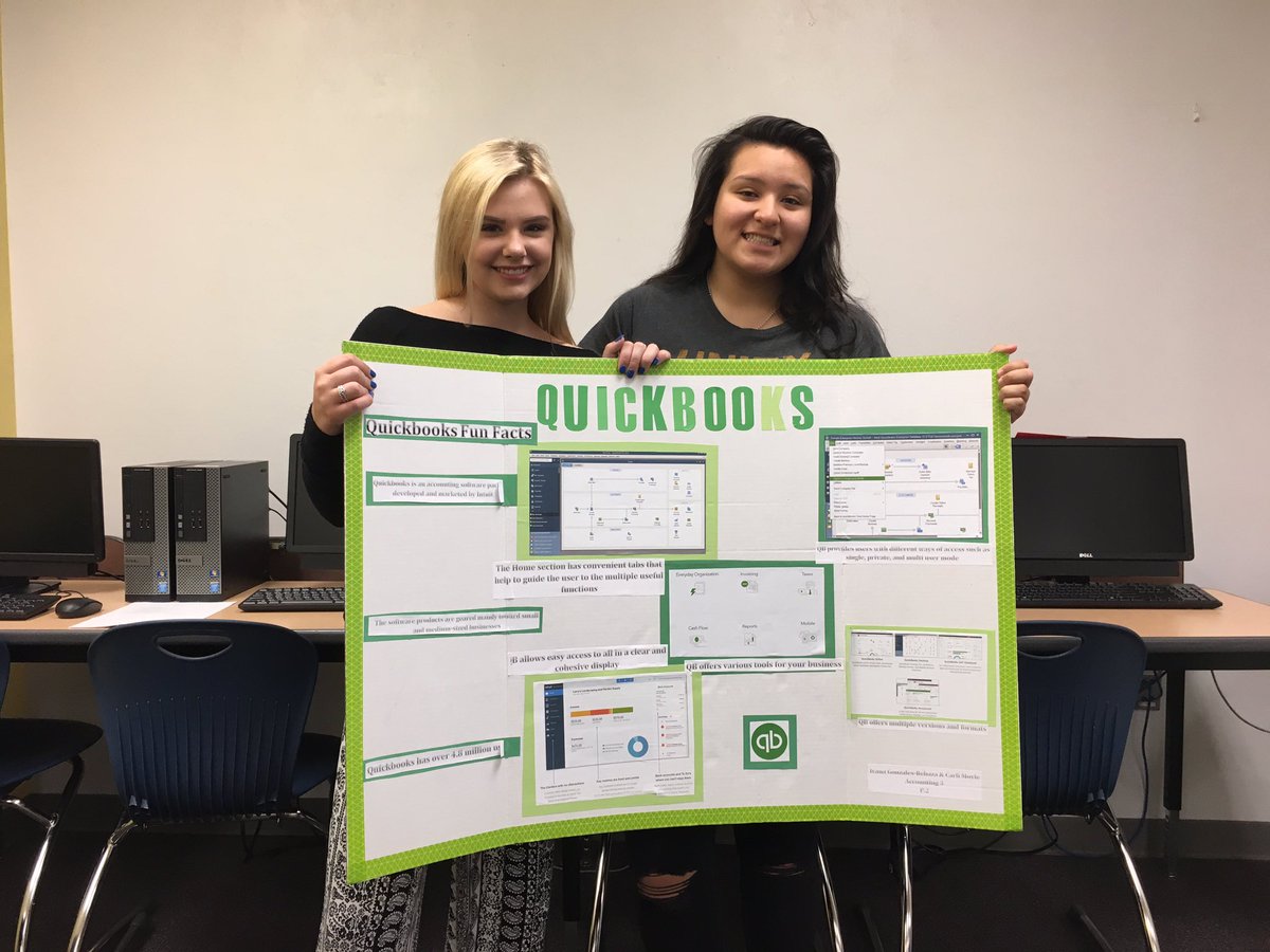 ibhsdeca's tweet image. Carli &amp;amp; Ivana present their Senior Project to our 2nd year Accounting students.
