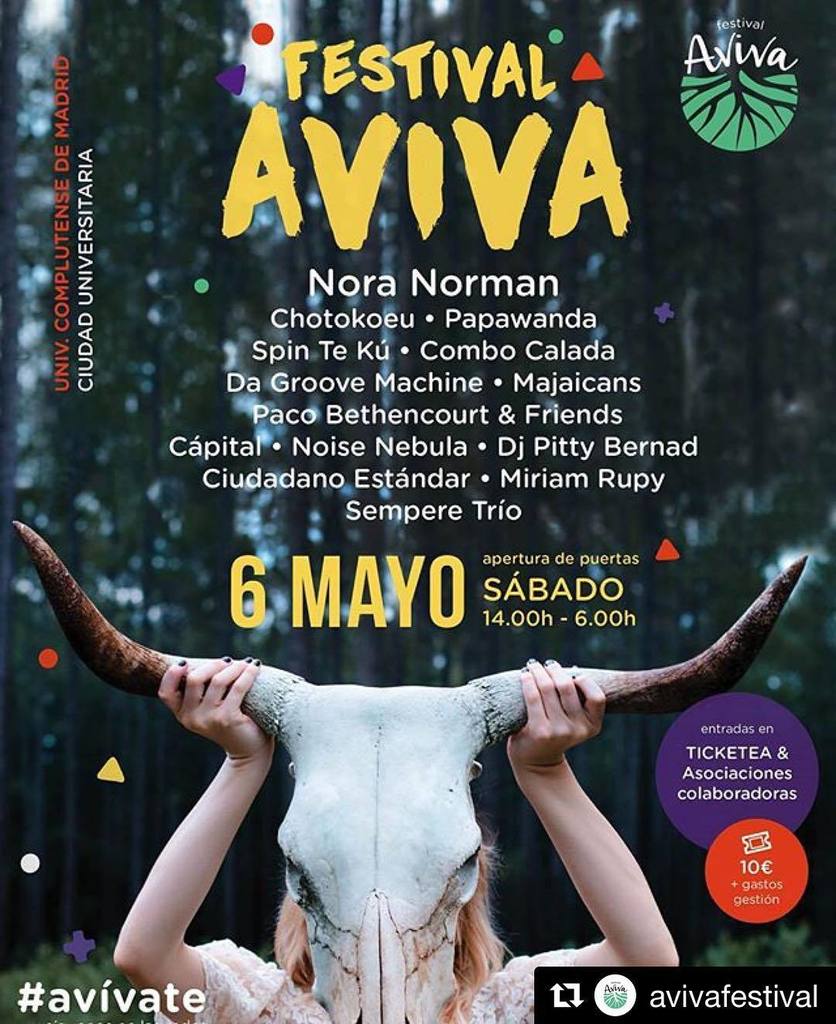 IT. IS. ON! In just ONE MONTH we'll be rockin' da' stage at <a href="/avivafestival/">Festival Aviva</a>. Check out the full line-up and don't y… ift.tt/2oHv3oO