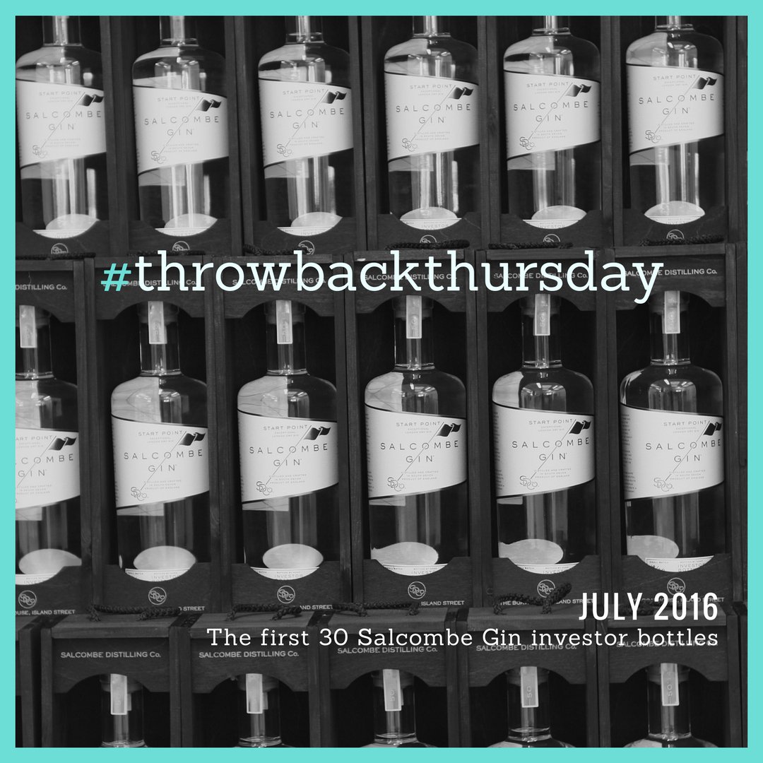 SalcombeDCo's tweet photo. #throwbackthursday to when we produced limited edition first bottlings for our 30 investors #salcombeginfever #ilovegin https://t.co/66Z1v5FuV3