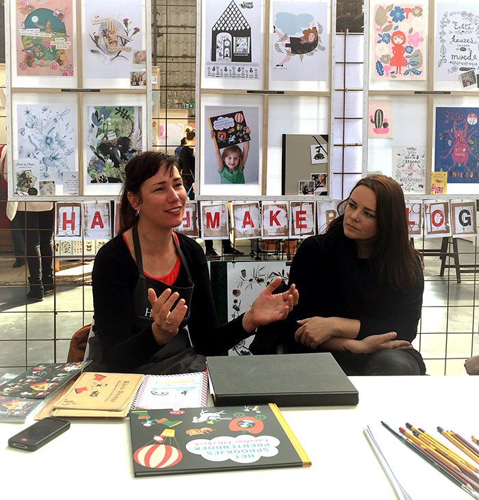Aan de tekentafel bij @HappyMakersBlog happymakersblog.com/aan-de-tekenta… #creative #creativelive #illustration #childrensbooks #Utrecht