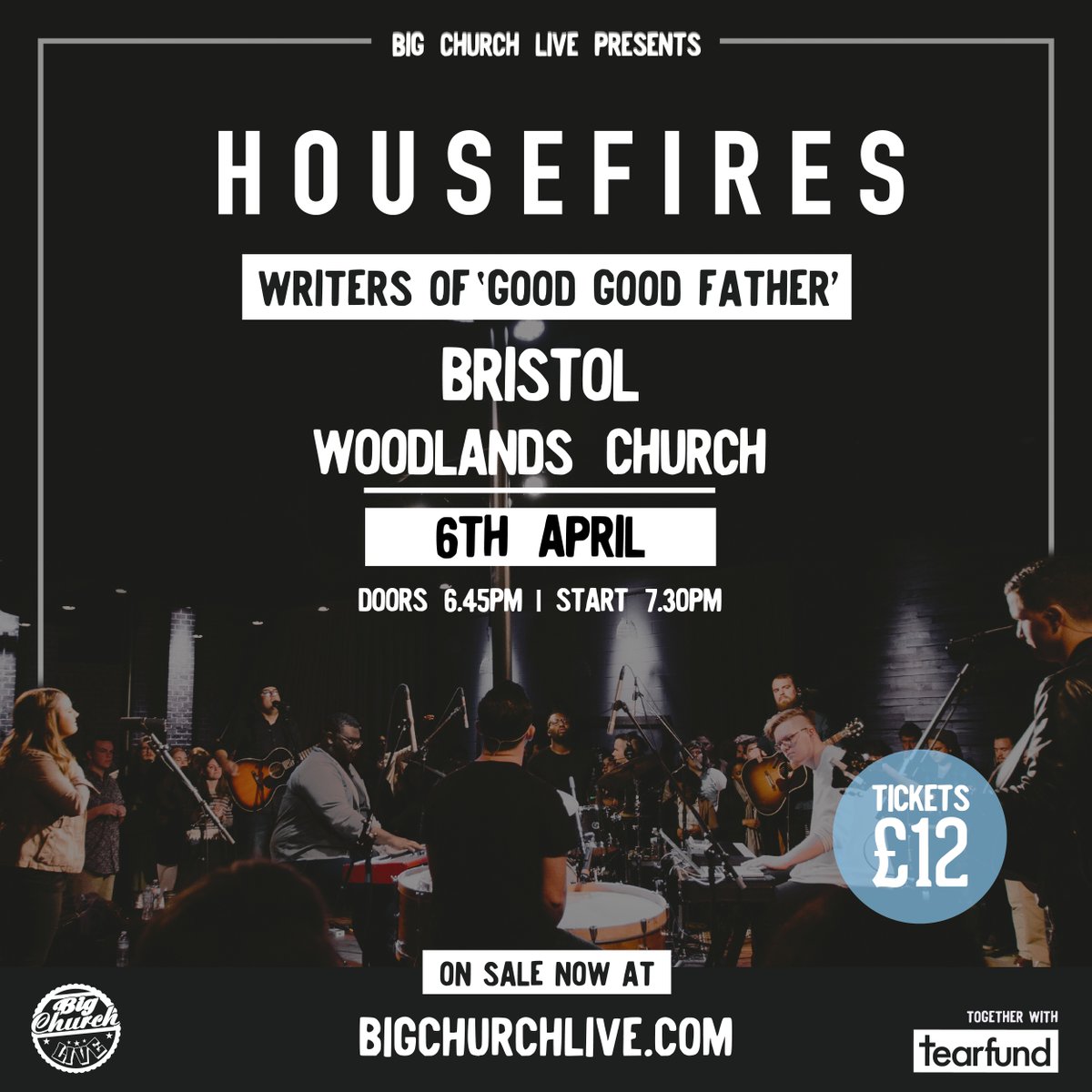 Tonight we are in BRISTOL for the LAST NIGHT of the Housefires Tour! Change your plans and get your tickets now!! bigchurchlive.com