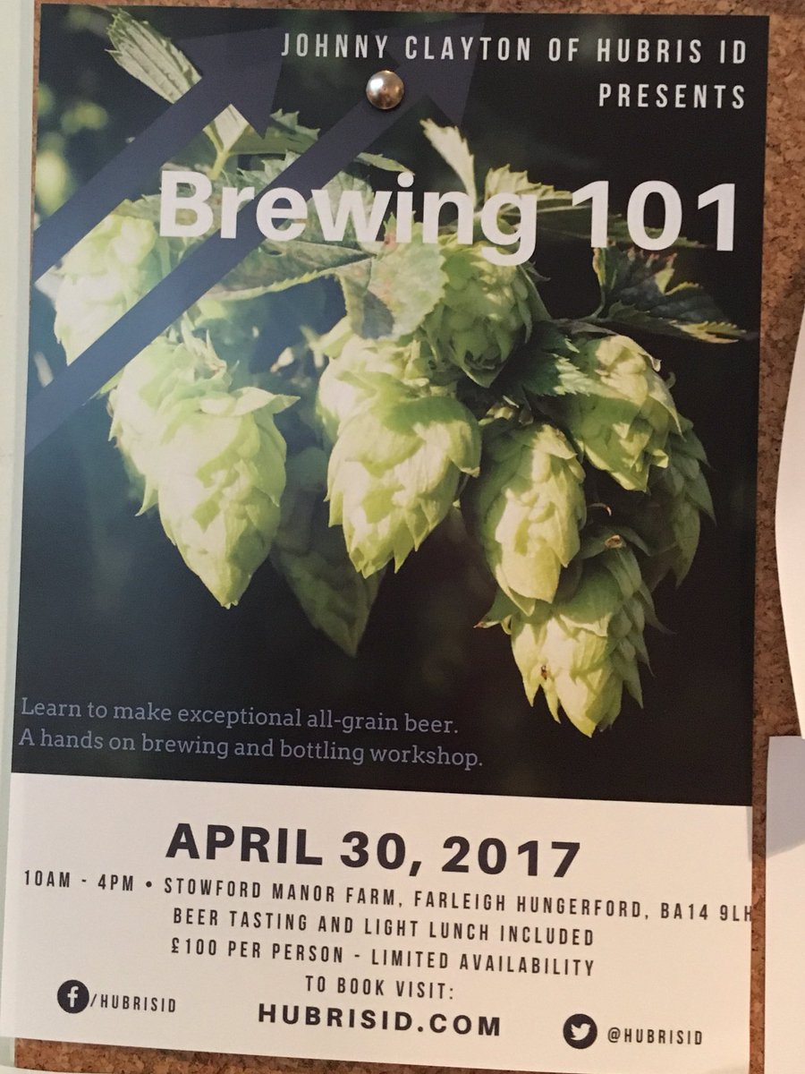 guitargunsbeer's tweet photo. Posters for the #brewing101 course going up all over Bath. Book now at https://t.co/KpUWRcSxDv #brewingcourse https://t.co/9V6jUhQNuX