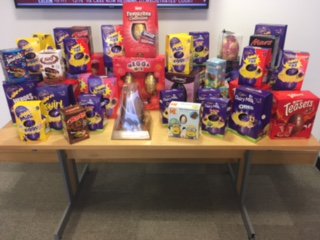 BIG THANKS to @RLFBirmingham &amp; @RLFNational for donating lovely chocolate eggs for our Spring Community Fayre this Saturday in Birmingham!