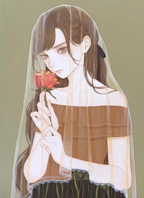アクリル絵の具でキャンバスに絵を描いています。Acrylic on canvas 
#4月なのでフォロワーさんに自己紹介しようぜ 
