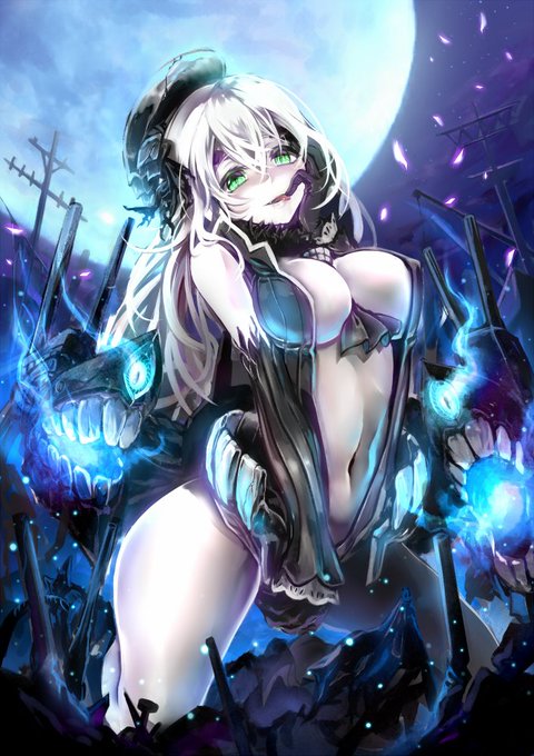 オリジナル深海棲艦のtwitterイラスト検索結果 古い順