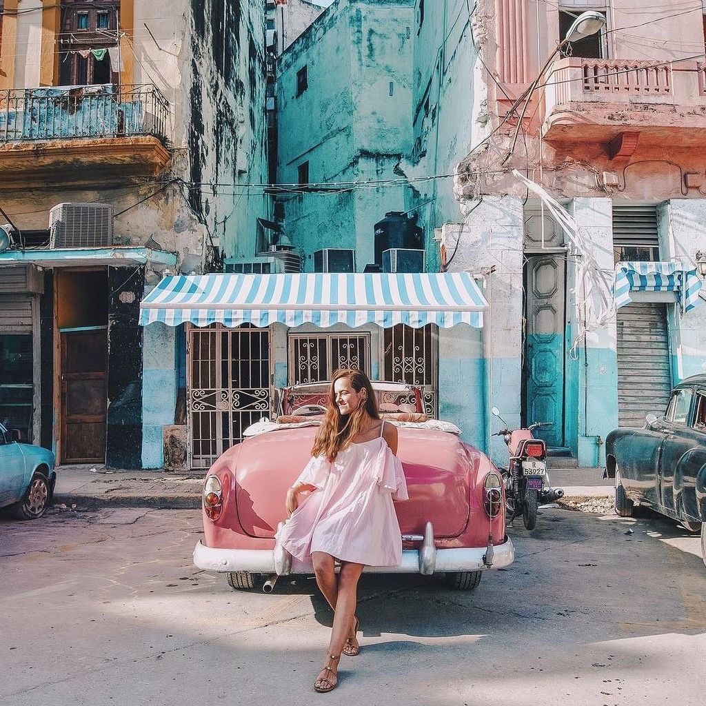 Pretty in pink. @katerinastavreva shared a great photo of traveling in style. Share your travel style using the ta… ift.tt/2nO3xlS