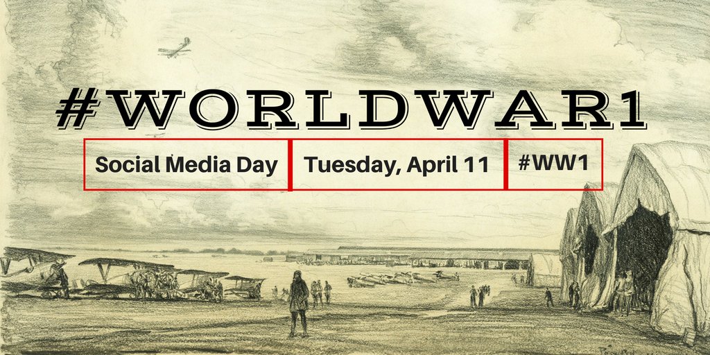 Civil War fans, if you also enjoy #WorldWar1 history, tune in to #WW1 Social Media Day on April 11: s.si.edu/WW1APRIL11 #APUSH #sschat
