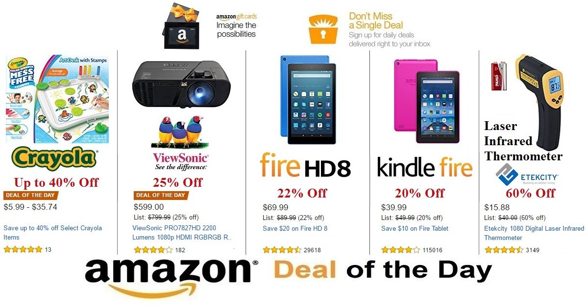 JbaTrader's tweet image. amzn.to/1XO0f1k &amp;lt;&amp;lt;&amp;lt; Amazon USA #DealoftheDay Thurs April 6th via @amazon #crayola #HDMIProjector #kindlefire #KindleDeals #Infrared