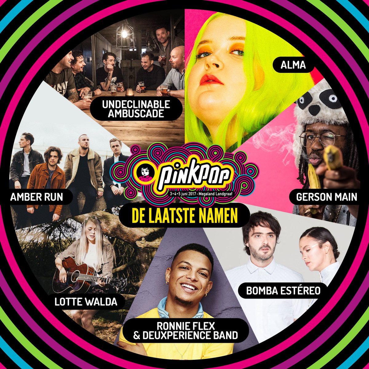 Weten jullie dit al??? 😃 Op 3 juni speel ik met een aantal bandleden in The Garden of Love op <a href="/pinkpopfest/">Pinkpop festival</a> 🌸🌸🌸