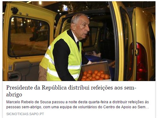 Este sim é um Presidente!!