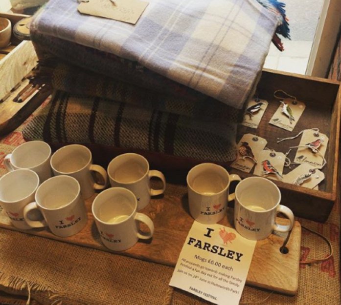 farsleyfestival's tweet photo. Who wants one of our ace I❤ Farsley mugs?? £6 from @sunnybankmills all proceeds go towards the festival. https://t.co/c8O9Sb9Uzu