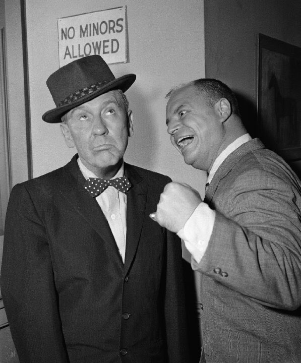 MikeFrankovich's tweet image. RIP Don Rickles. Us fans of old school comedy lost a legend today. Here he is with the late great Burgess Meredith on the Twilight Zone.
