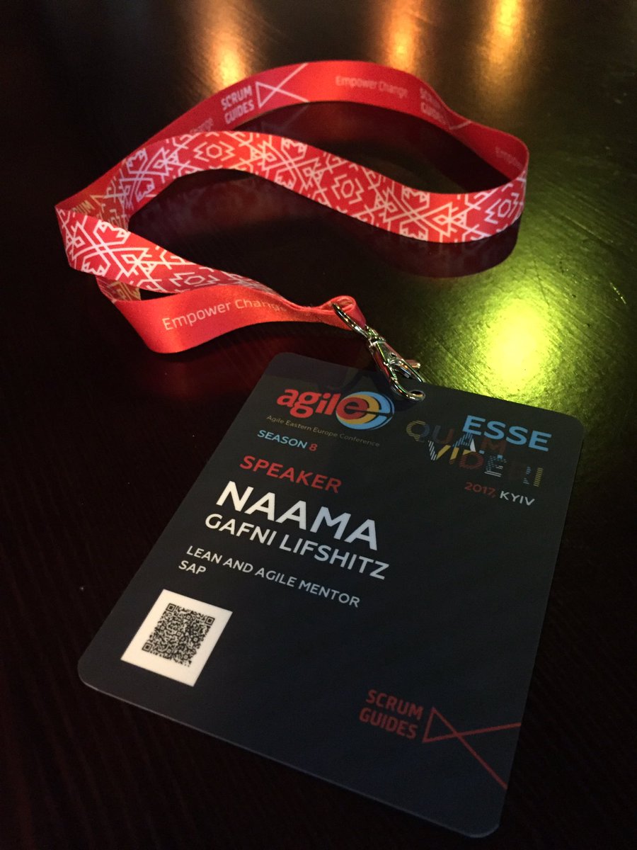 NaamaGL's tweet image. #agileee starting now!