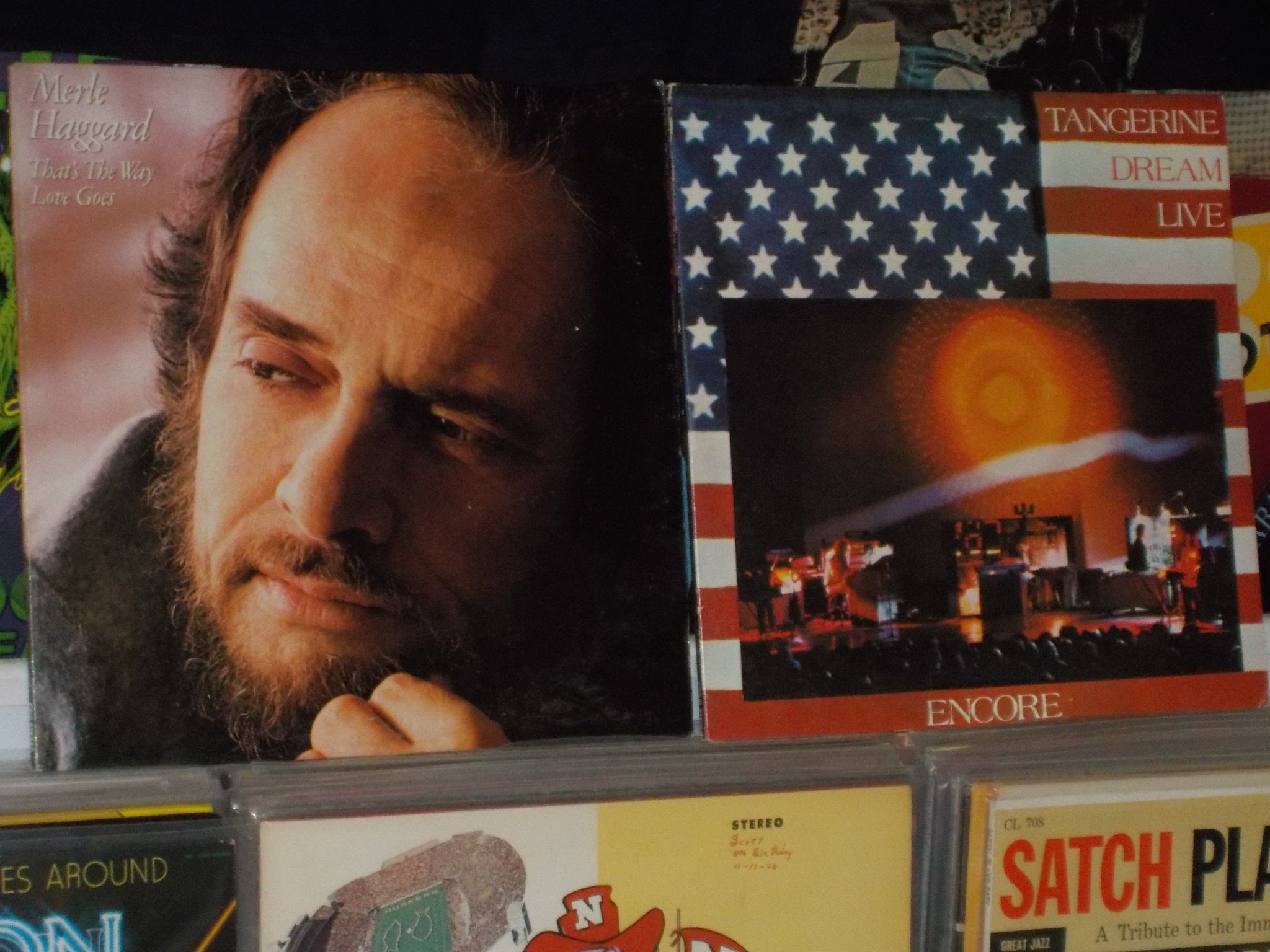 Happy Birthday to the late Merle Haggard & Chris Franke of Tangerine Dream 