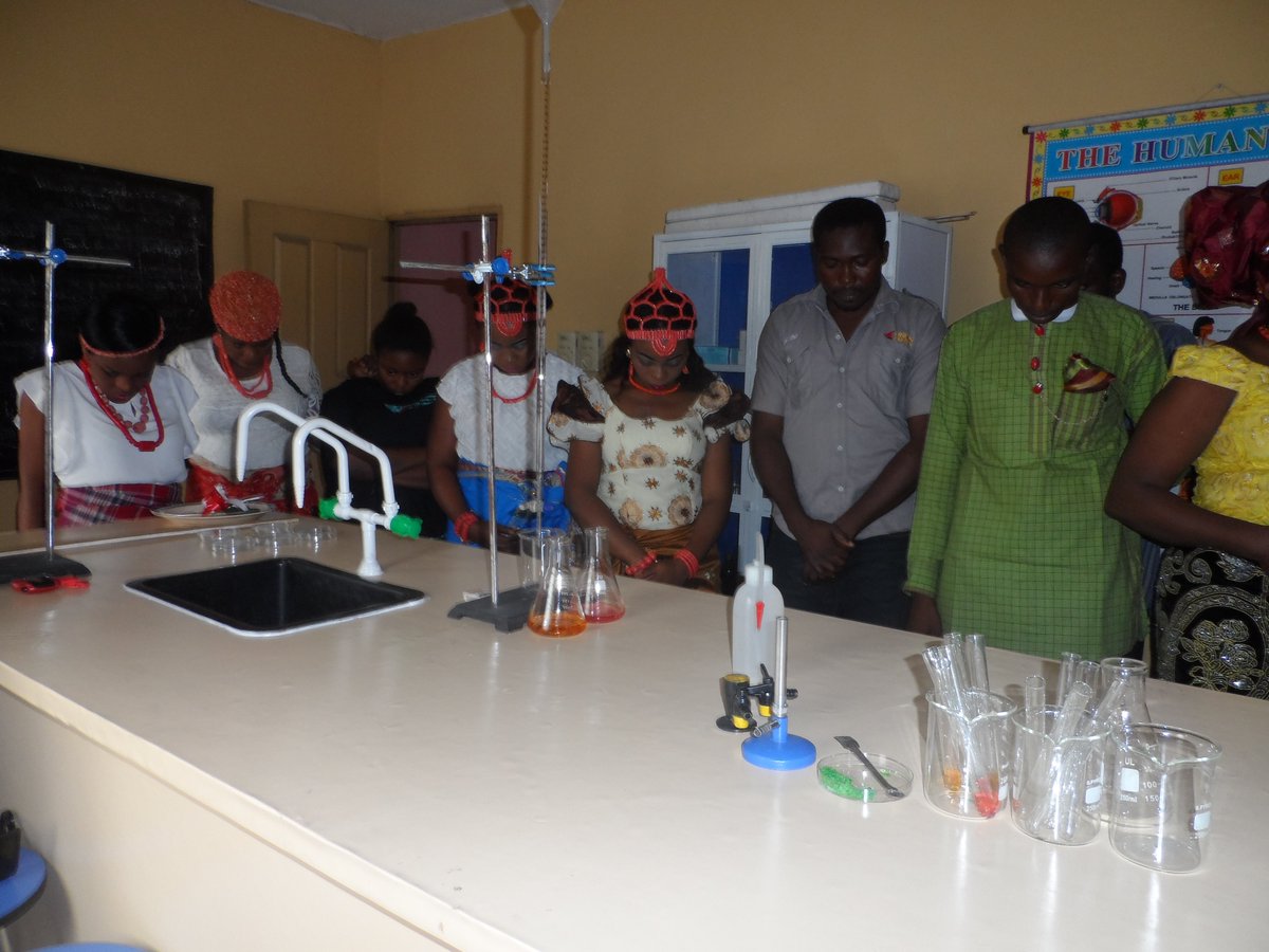 akoneducation's tweet image. Dedicating the newly built #ScienceLaboratory. To God be all the #Glory. #AECSchools