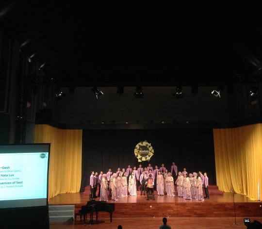 BCF_UB's tweet image. Salah satu penampil di kategori Musica Religiosa @psmundip , terimakasih ya! #BCF2017 #BCFUB #paduansuara #kompetisi #nasional