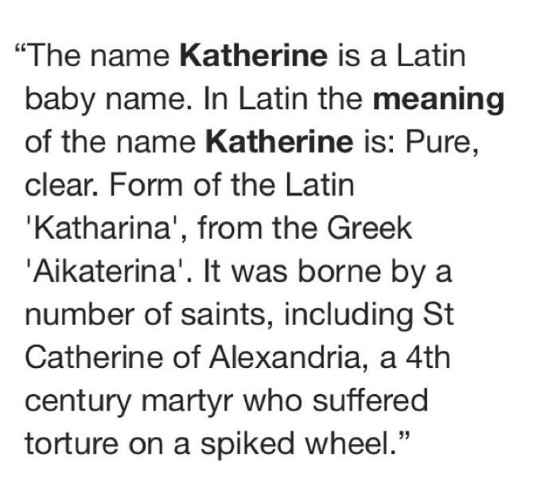 namingtheworld's tweet image. Caterina ~ Italian, f. Caterina de' Medici the Queen Consort of France (1547-1559)
#ItalianNames #ItalianHistory