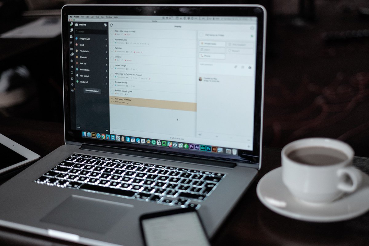 nozbe's tweet photo. Michael's #Productivity tip 8: Every week review ALL PROJECTS in your @nozbe. It’ll take you less time than you think! #webinar https://t.co/BlkfLOJwFo