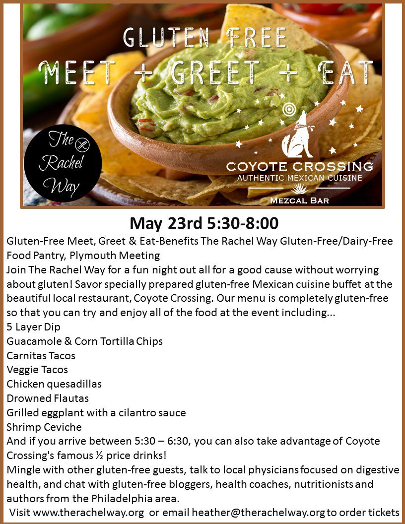 The_RachelWay's tweet photo. Join us! #glutenfree Mexican buffet  proceeds benefit our pantry! https://t.co/NGGpUh6cpD under events for tickets! https://t.co/WRKJzMxxKy