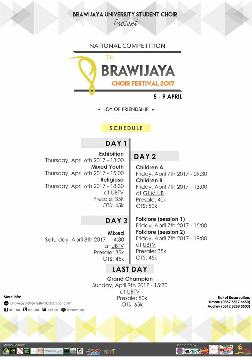 BCF_UB's tweet image. Jangan lewatkan kategori CHILDREN &amp;amp; FOLKLORE!! segera dapatkan tiket ON THE SPOT di venue lomba kategori tersebut, perhatikan posternya ya