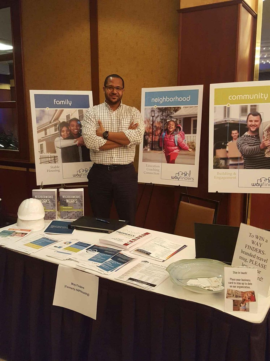 WayFindersMA's tweet photo. At the 11th Annual Fair Housing and Civil Right conference we are selling our MA Landlord manual and sharing our new brand! #2017FHCRC https://t.co/Zm6f8blZqI