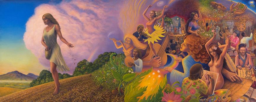 Just sewing the seeds of #culture, don't mind us!