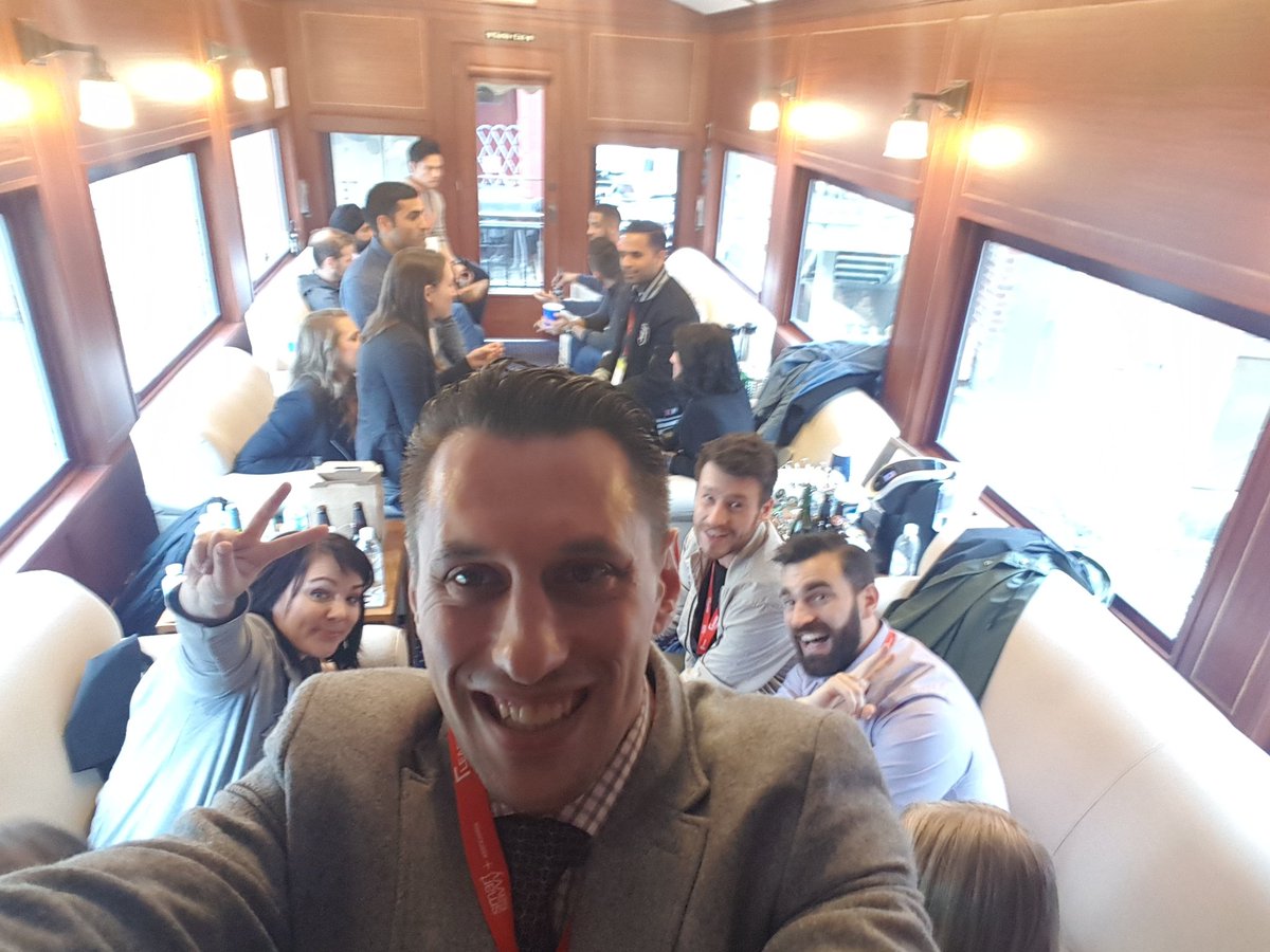 "those <a href="/Native_Ads/">Native Ads</a> guys sure know how to run trains!" - said by speaker who will remain nameless lol #CIMC2017 #nativeads #partytrain
