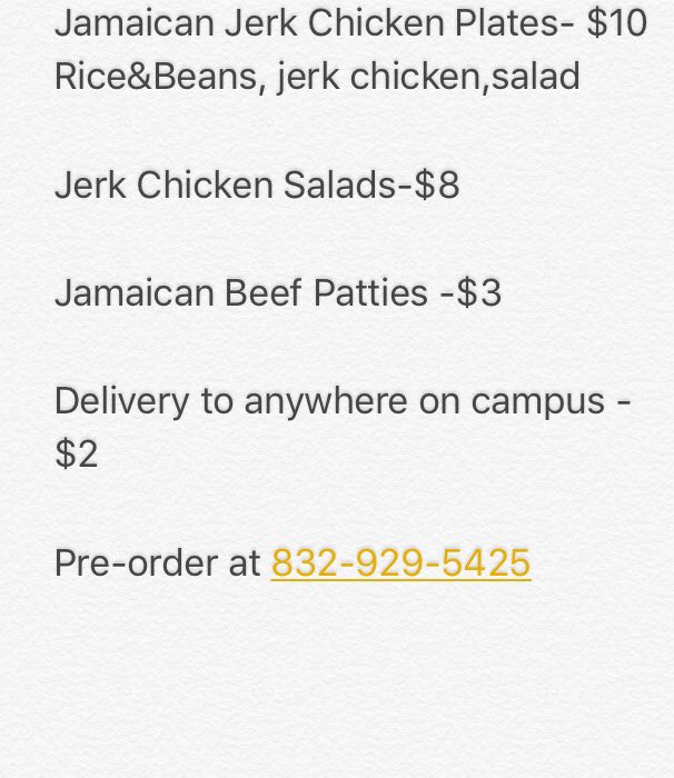 nurseliv___'s tweet image. Come get your Caribbean fix 🌴Jamaican Jerk Chicken Plates and more. Pre-order Today 🇯🇲🇯🇲🇯🇲#pvamu17 #pvamu18 #pvamu19 #pvamu20