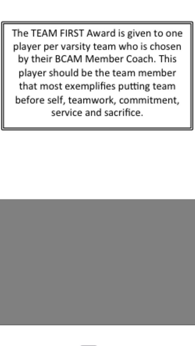 OlivetSports's tweet photo. Congrats to OHS seniors Jacob Holzhei and Taylor Williams for receiving a "Team First Award" from @BCAMCoaches. #OutstandingTeammates https://t.co/chDbbaNxLl