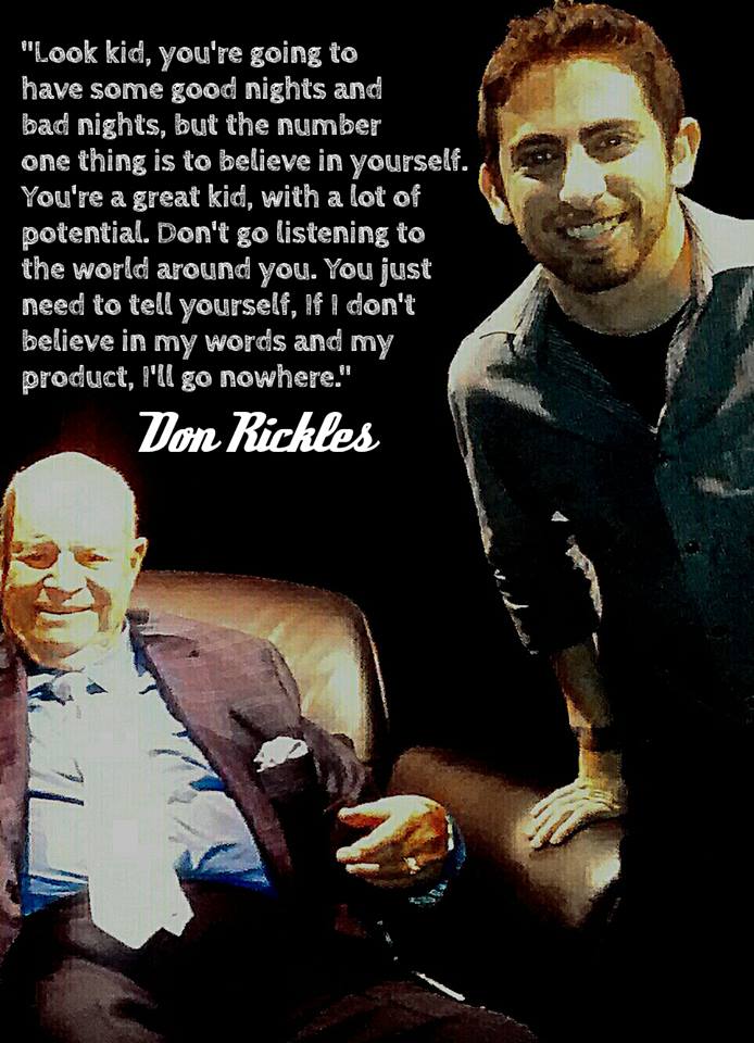 I got the honor to meet Don 2 years ago. Nothing but pure class! As a young comedian, I got advice that I will never forget. #RIPDonRickles