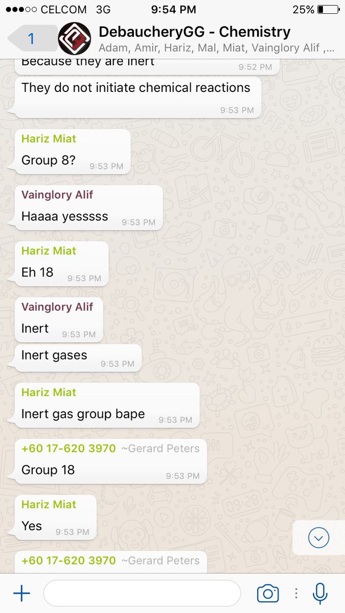 CatharticCat's tweet photo. When you have a highschool student in your whatsapp group😄😄😄
@debaucheryGG https://t.co/Q4rwBuRpYx